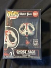 Funko Pop! Ghost Face 2024 Hot Topic Scare Fair Exclusive #1607 w/ Pop Protector