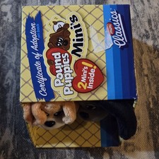 Pound Puppies Mini Classics 2-Pack Plush Puppies with Adoption Certificate NEW