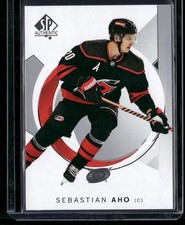 Sebastian Aho 2024-25 SP Authentic #31 Carolina Hurricanes