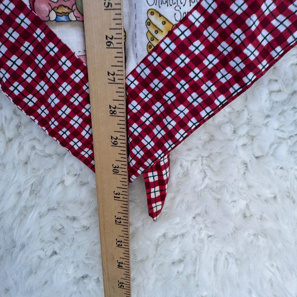 Delantal de cocina Country Farmhouse Americana pastel de pollo manzana hecho a mano 31 x 28 Foto 4 de 4