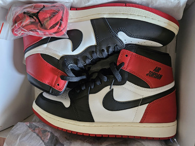 Jordan 1 Black Toe Reimagined. Brand New with Box. Size 11.