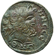 3rd Century AD Roman Provincial Autonomous Issue (Termessus Major) Zeus/Tyche