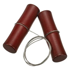 Pottery Wire Tool, 23.6" Clay Cutter with Wood Handle, Red