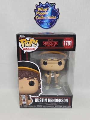 Funko Pop! Vinyl: Stranger Things - Dustin Henderson #1781 Ships With Protector 