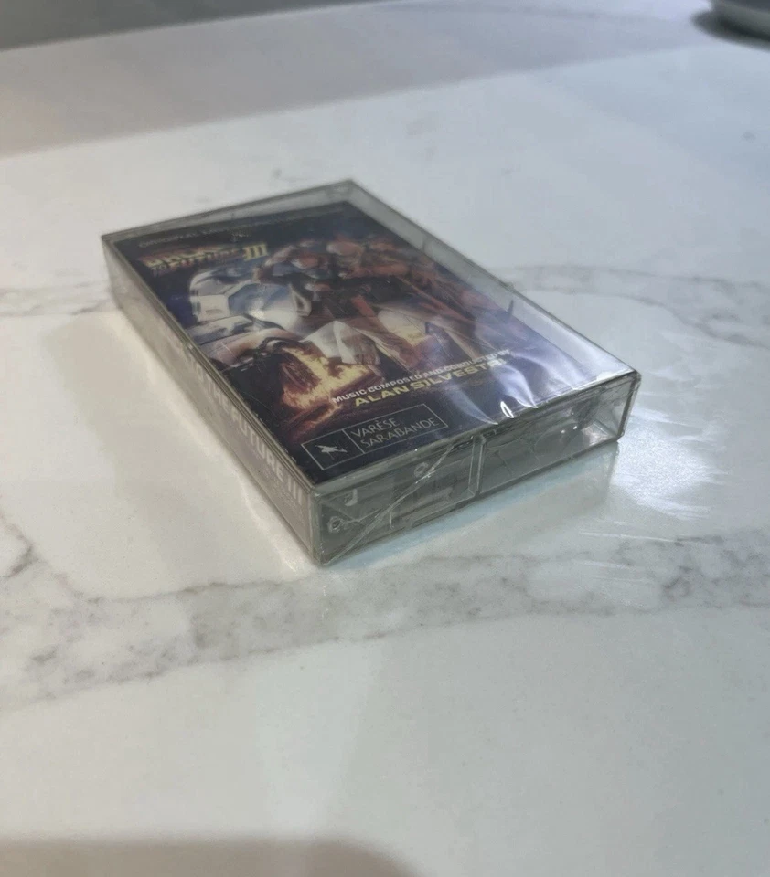 Back To The Future 3 Cassette OST VSC 5272 - Sealed Rare New - Image 4 of 4