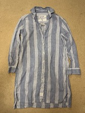 Frank & Eileen Hunter Shirt Dress Women’s Size XXS Striped Linen Blend