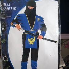 Boys Ninja Warrior Superhero Assassin Bookweek Storybook Halloween Fancydress 