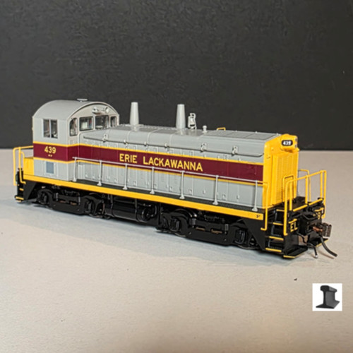 Rapido ~ HO Scale ~ EMD SW9 ~ Erie-Lackawanna #435 ~ DC/DCC Sound ~ 027579 | Zustand: New