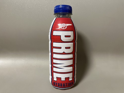 Sealed Prime Hydration New Arsenal V2 White Red UK Exclusive Bottle Drink