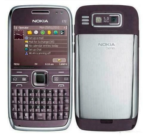 Nokia E72 unlocked smartphone with QWERTY keyboard 2.36'' screen WiFi 3G GPS  - Picture 13 of 14