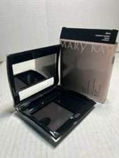 Mary Kay Refillable Magnetic black Mirrored Compact Boltier - 017362- New In Box