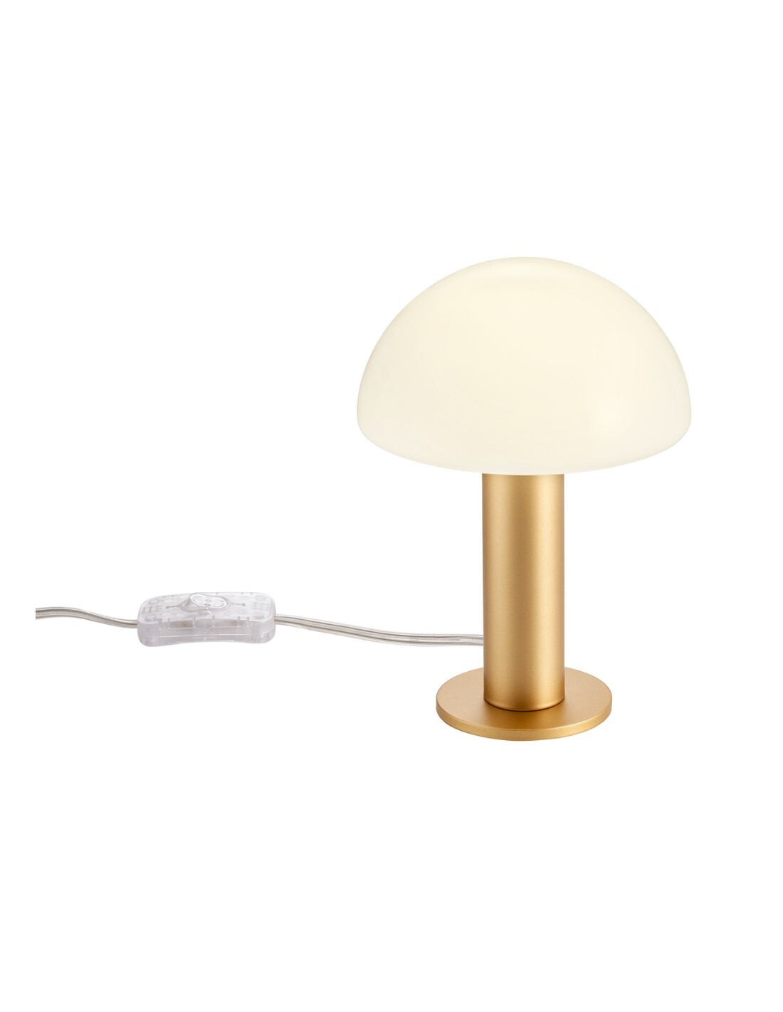 Lampada da comodino abat-jour oro design moderno 1 luce RD-0211