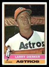 1976 Topps Larry Dierker #75 - Houston Astros