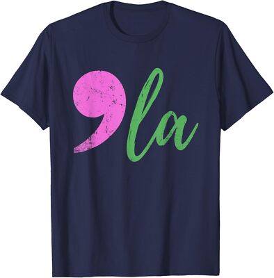 Comma La Kamala Harris Color Vintage Design Unisex T-Shirt