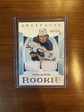 2022-23 Upper Deck Artifacts Hockey #171 Owen Power - Sabres Material Gold