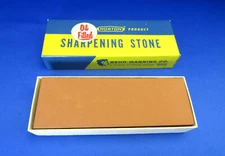 NORTON VTG MB6 INDIA Sharpening Stone 6X2X1 1950's Made In USA UNUSED COND.#17