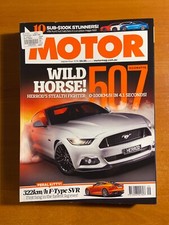 Motor magazine - September 2016 - Jaguar F-Type SVR - Herrod Mustang 507kW