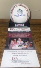 Matt Adams Autographed Signed Official 2019 World Series Baseball JSA COA
