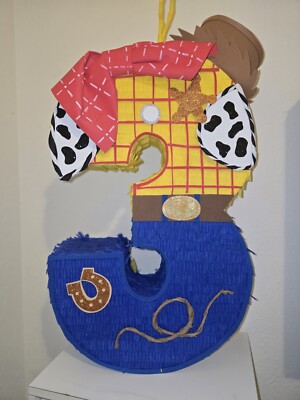Piñata Temática Toy Story De Numero Personalizado