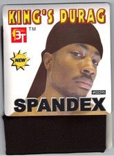 BRAND NEW STRETCHY SPANDEX DU RAG, Brown