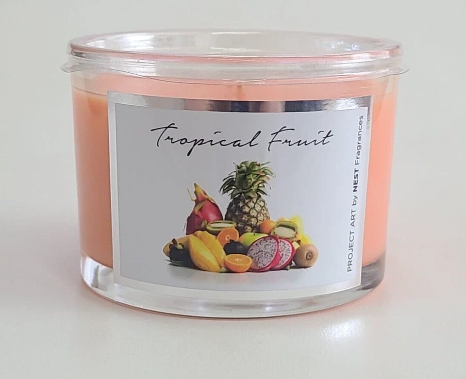 Vela de doble mecha Project Art by Nest Fragrances frutas tropicales 12 oz Foto 2 de 4
