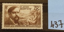 timbre france neuf année 1939 n° 437