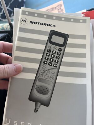 ももティン　1125 Vintage 1994 Motorola Cellular One Bag Cell Car Phone