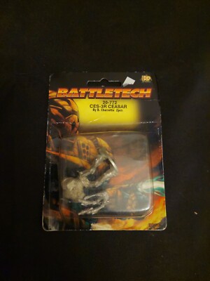 CES-3R Ceasar Ral Partha 20-772 FASA Classic Battletech OOP Metal Miniature Pack