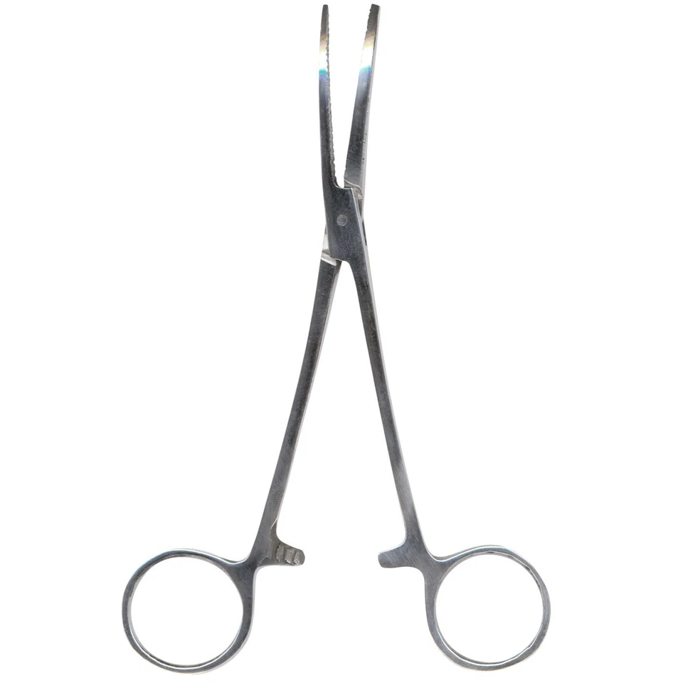 FTM Arterienklemme gebogen - Lösezange, Angelzange, Zange zum Lösen von Haken - Bild 1 von 1