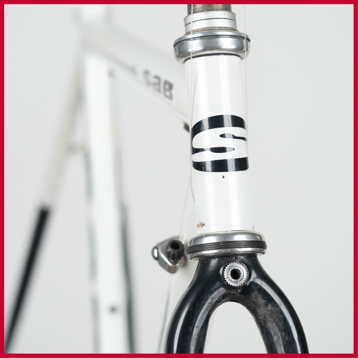 SAB STEEL COLUMBUS FOCO CARBON FRAME VINTAGE ROAD RACING BIKE