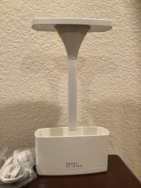 New Short Stories LED INDOOR PLANTER, USB Adapter, Great for Growing Herbs