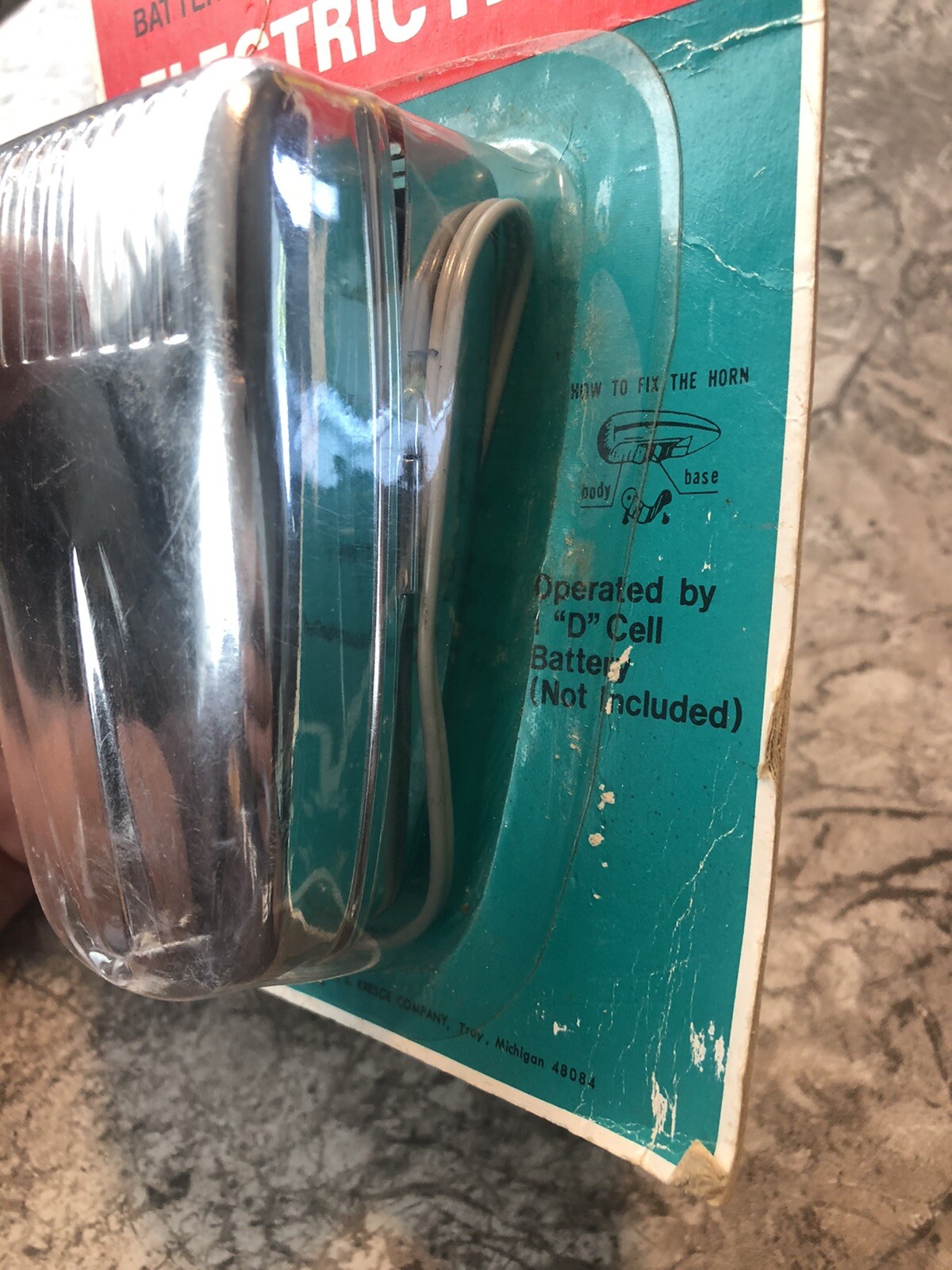 Vintage Electric Horn Bicycle Bell Nos In Package eBay