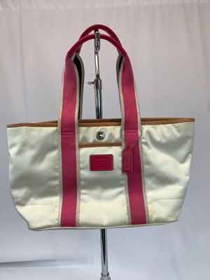 coach hamptons weekend tote