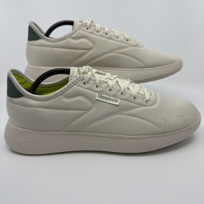 Reebok DMX Active Lite Men 11 Training Shoe Off White Green Ortholite MemoryTech