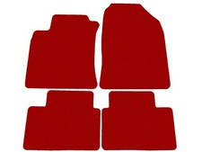 Fußmatten, Automatten für Hyundai Ioniq 2016-2019, Rot x14 Rand