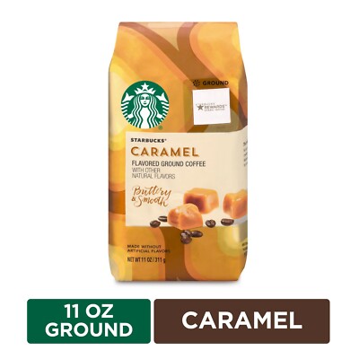 Starbucks キャラメル グラウンドコーヒー 311g NEW Starbucks Medium Roast Caramel Flavor Ground Coffee | eBay