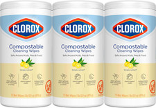 Cleaning Wipes All Purpose Wipes Household Essentials Simply Lemon 75 Count