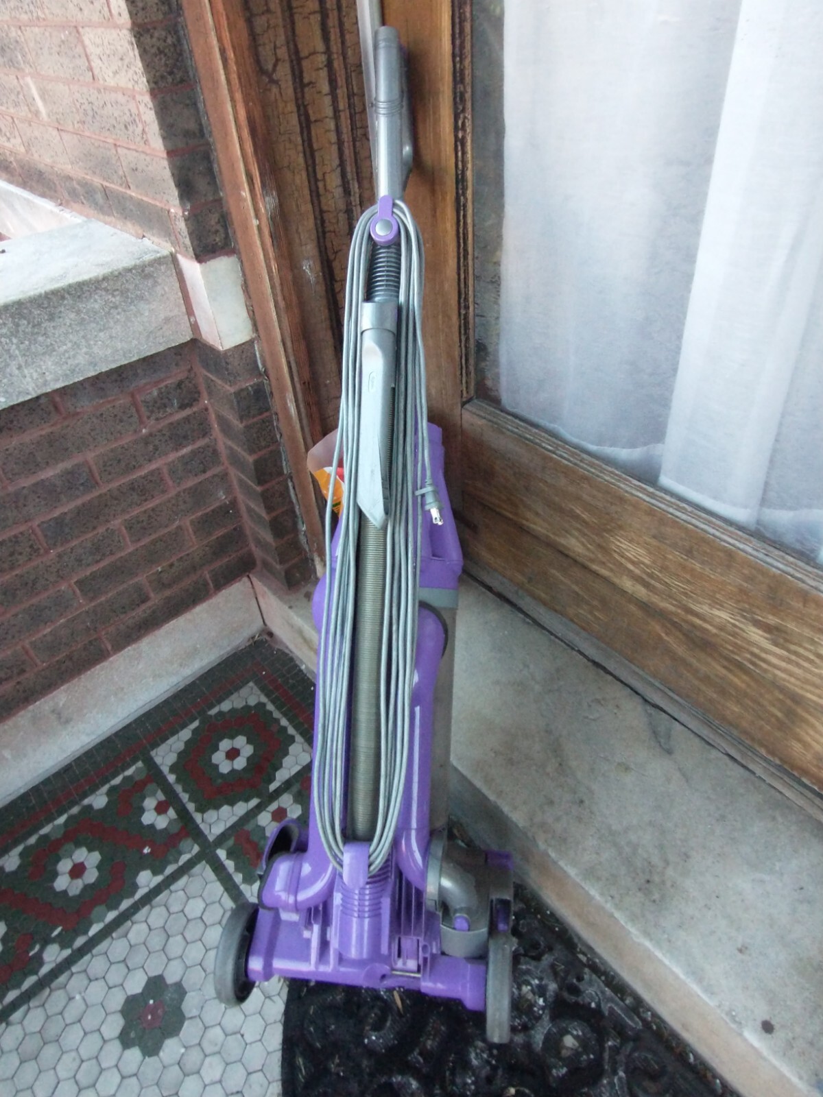 Dyson DC07 Animal Vacuum Cleaner PURPLE Cleaned & Working eBay