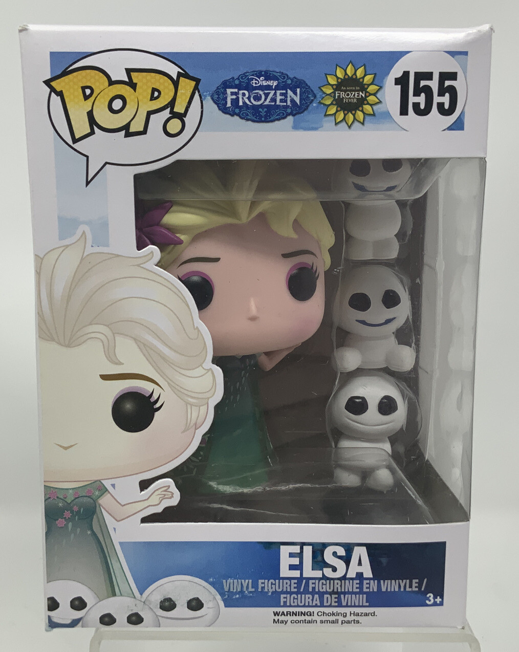 Funko Pop! Fiebre Congelada Disney - Elsa Con Muñecos De Nieve Bebé #155 Nuevo En Caja