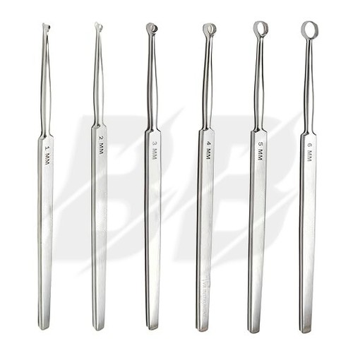 FOX LUPUS Lupuskürette 14cm Haut Kürette 1,2,3,4,5,6 mm Fußpflege Dermatologie - Bild 15 von 15