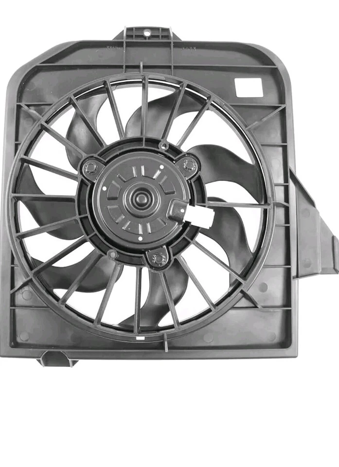 Conjunto de ventilador de refrigeración lateral condensador Chrysler Town & Country & Voyager Foto 2 de 2