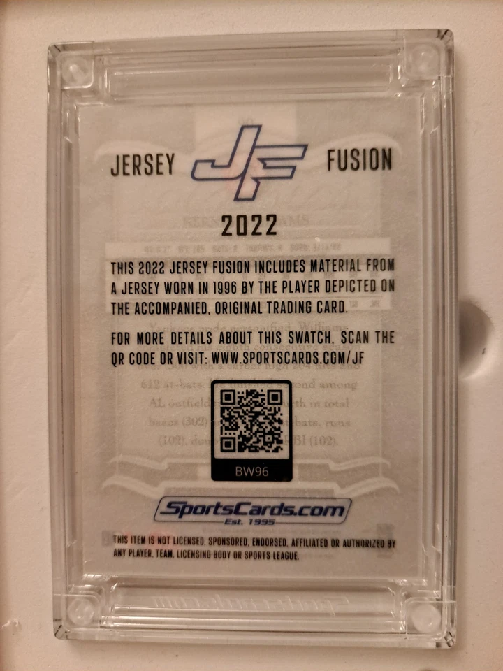 2003 Donruss Classics #90 Bernie Williams Yankees Jersey Fusion Patch - Image 2 of 2