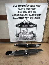 Kerker By SuperTrapp Turn Out Slash Cut  Mufflers For Harley Davidson Touring 