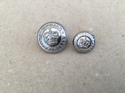 Cheshire Constabulary Tunic Uniform Button Large & Small  QC