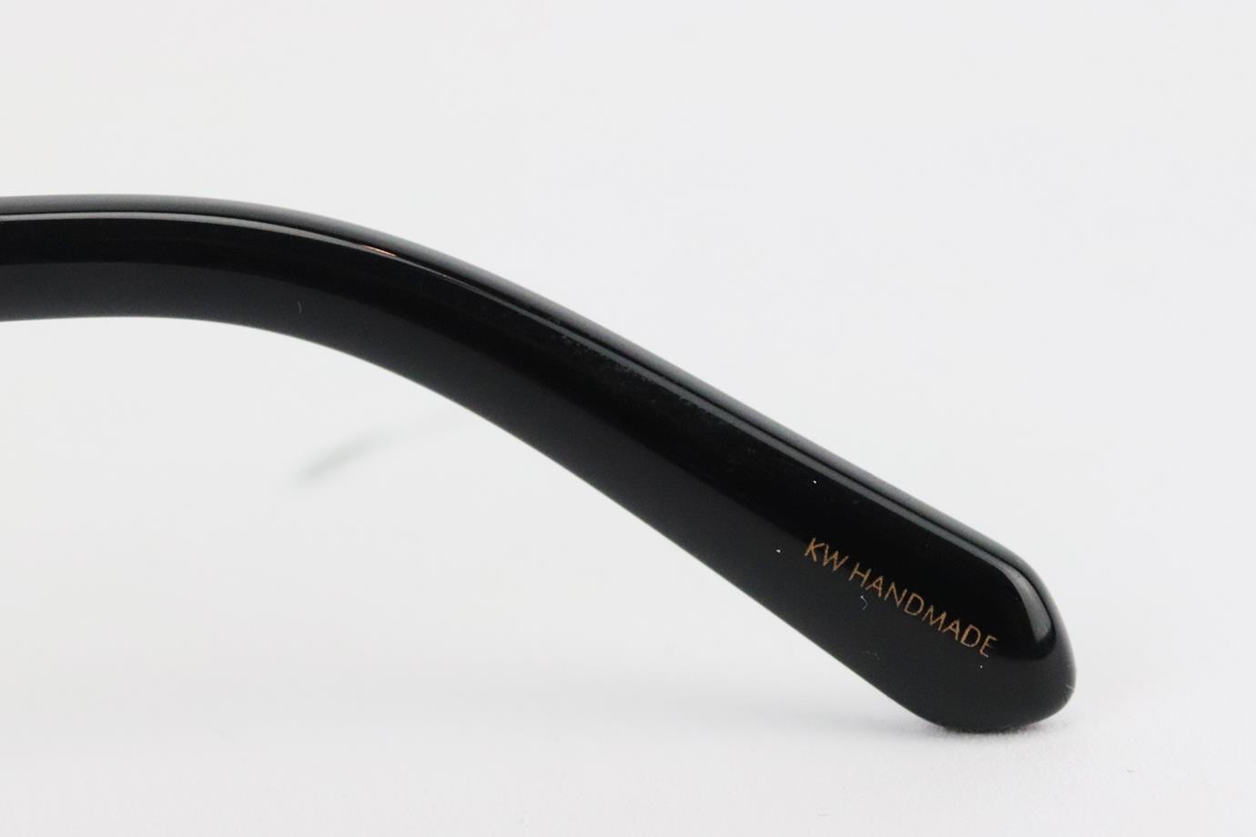 KAREN WALKER RECTANGLE FRAME ACETATE SUNGLASSES - image 7