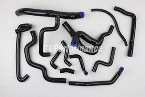 Renault R19 16s 12 Hoses Silicon Set Coolant Hose Kit F7p Valves Black Ebay