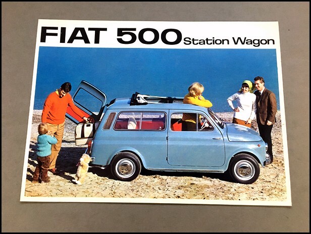 1965-1966 Fiat 500 Station Wagon Vintage Original Car Sales