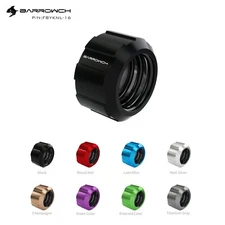 Barrowch Helm G1/4" to 16mm Compression Fitting for 16mm OD Rigid Hard Tubing