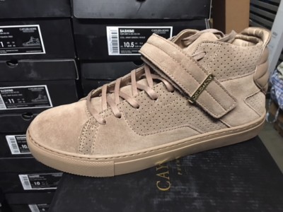 Cayler&Sons C&S Schuhe Wildleder Suede Sashimi Desert/Gold Gr:45 US:11 karst