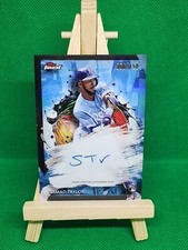 2024 Topps Finest Samad Taylor Blue Refractor Auto 115/150 - KANSAS CITY ROYALS 
